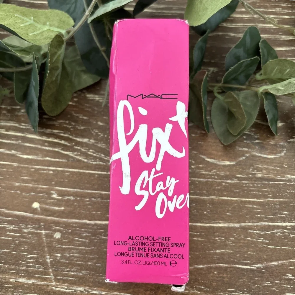 MAC Fix + Stay Over Long Lasting Setting Spray 16hr 3.4oz Alcohol free NIB